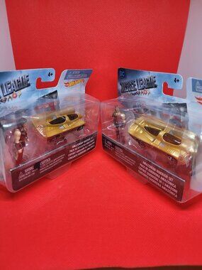 2 Hot Wheels Justice League Movie Mighty Minis Amazonian Warrior 2-Inch Diecast